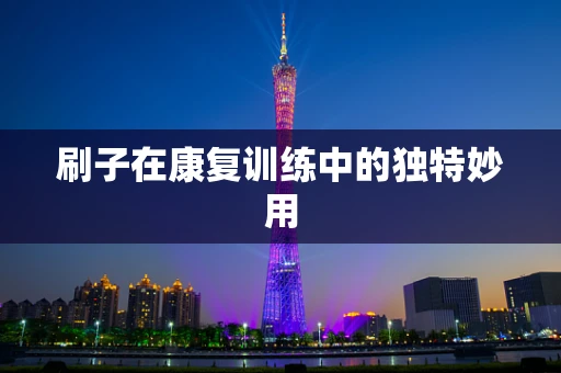 刷子在康复训练中的独特妙用