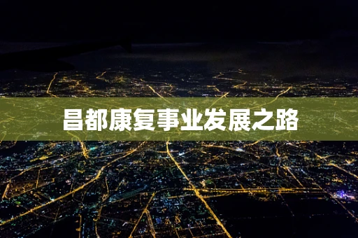 昌都康复事业发展之路