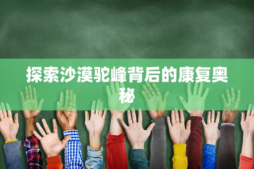 探索沙漠驼峰背后的康复奥秘