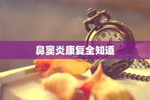 鼻窦炎康复全知道