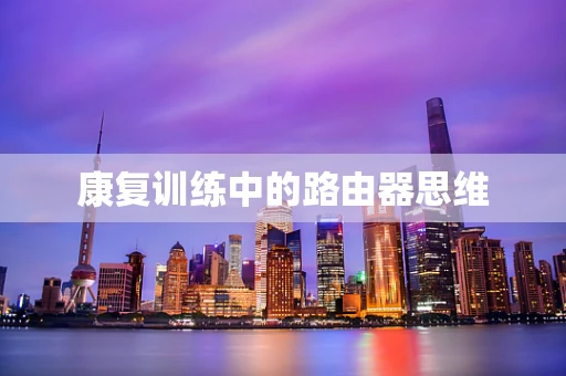 康复训练中的路由器思维