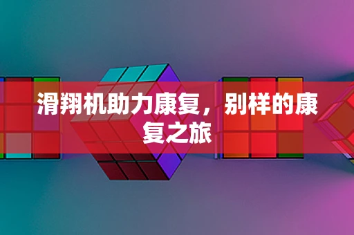 滑翔机助力康复，别样的康复之旅