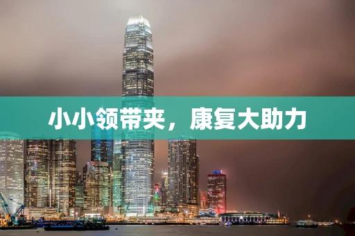 小小领带夹，康复大助力