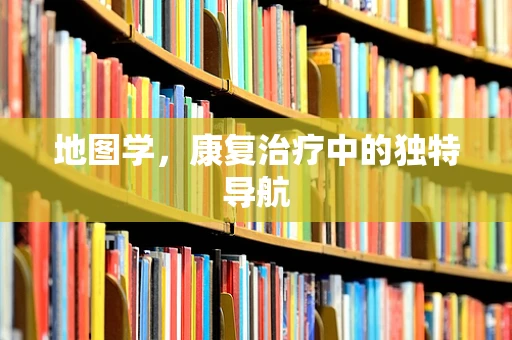 地图学，康复治疗中的独特导航