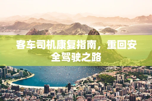 客车司机康复指南，重回安全驾驶之路