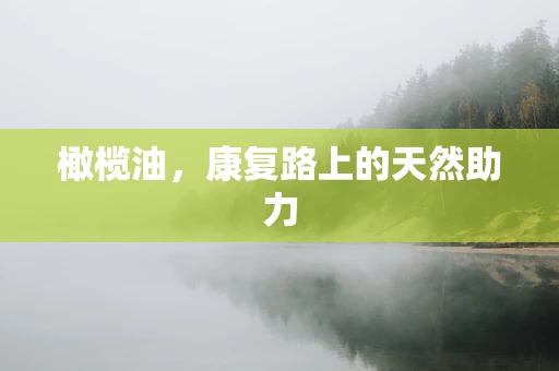 橄榄油，康复路上的天然助力