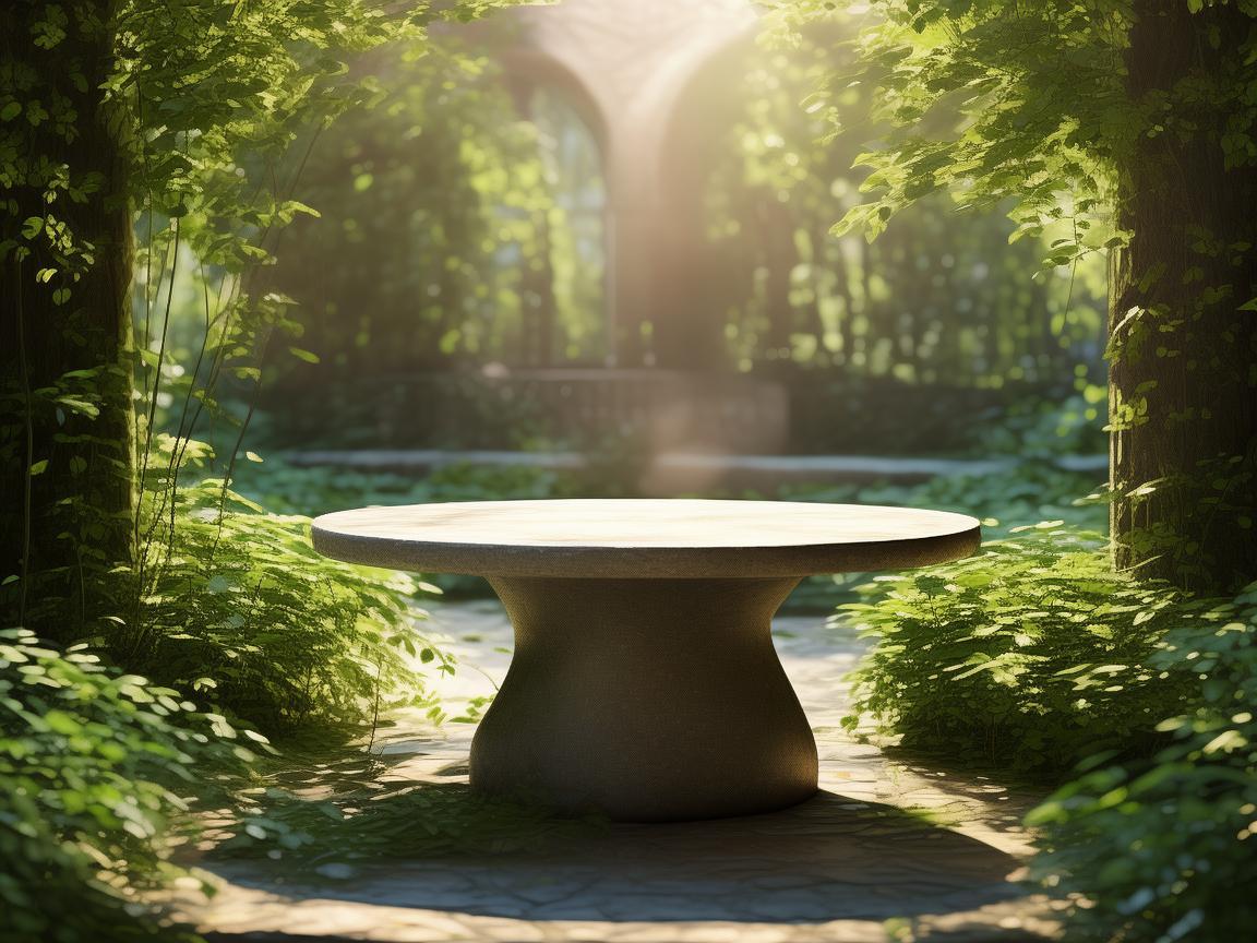 庭院石桌，康复时光的别样助力